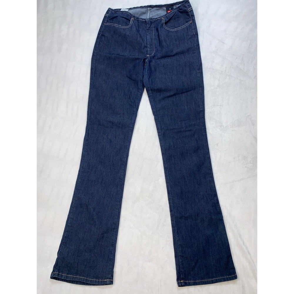 Diesel Womens Jeans 32 Blue Denim Bootcut Made In Italy Vtg Missing Hook Closure